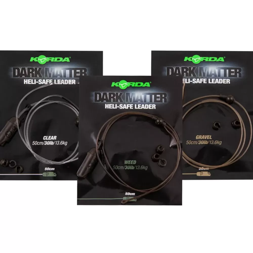 Korda Dark Matter Leader Heli-Safe 50cm- Terminal Tackle