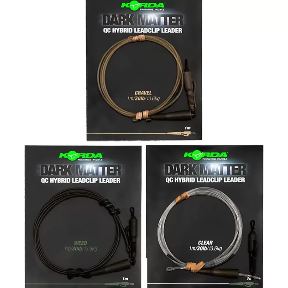 Korda Dark Matter Leader QC Hybrid Clip- Terminal Tackle