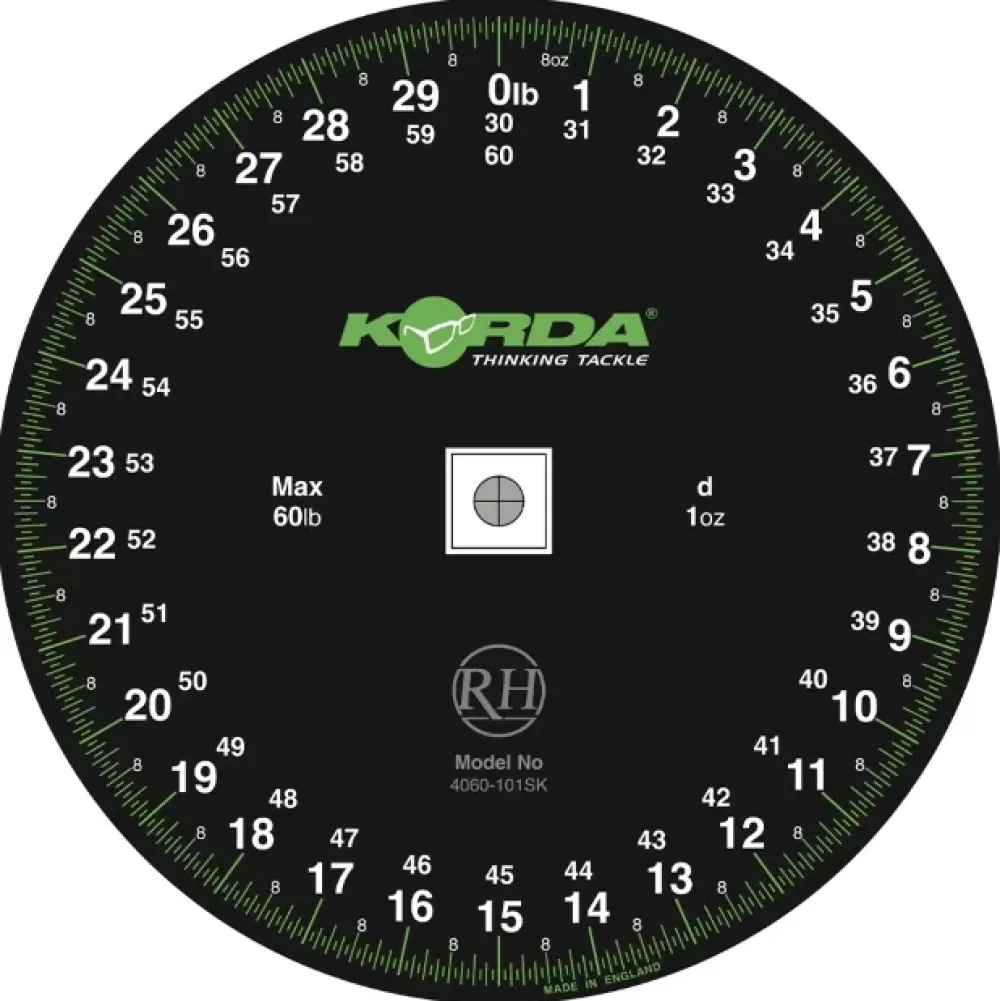 Korda Dial Scale Dual Rev 60lb / 1oz- Scales