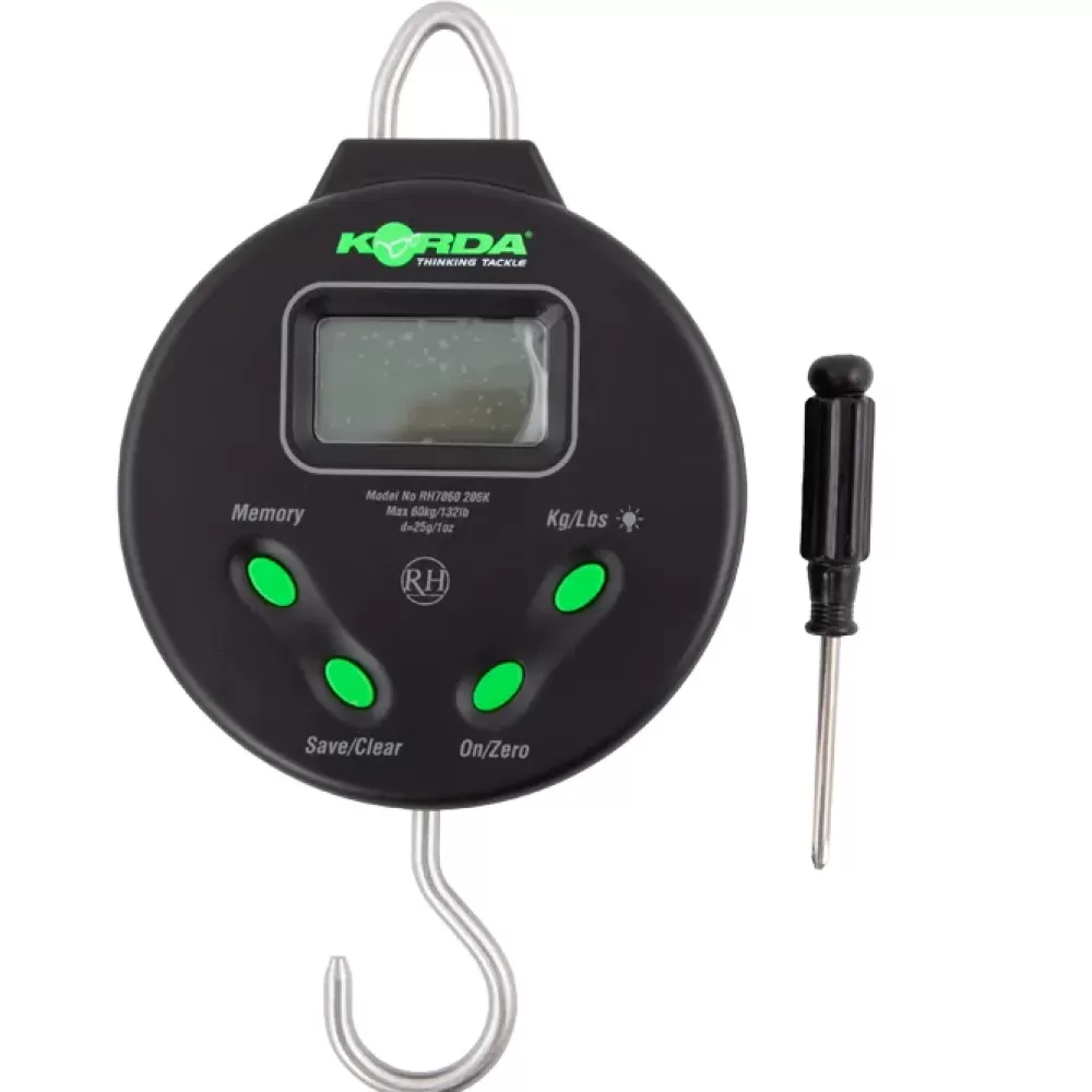 Korda Digital Weighing Scales 132lb/60kg- Scales