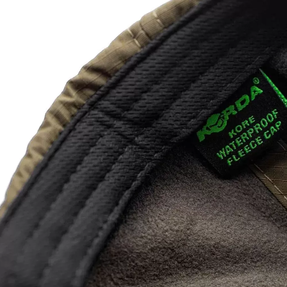 Korda Kore Fleece Waterproof Olive Fishing Cap- New Arrivals | Clothing