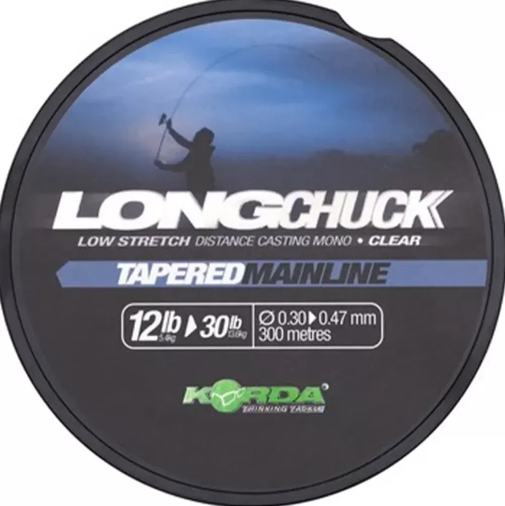 Korda Long Chuck Clear Tapered Mainline- Line