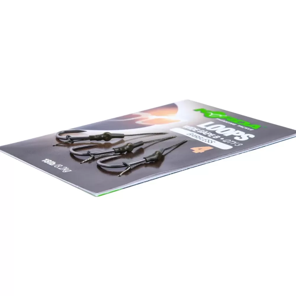 Korda Loop DF Wide Gape Rigs- Rigs