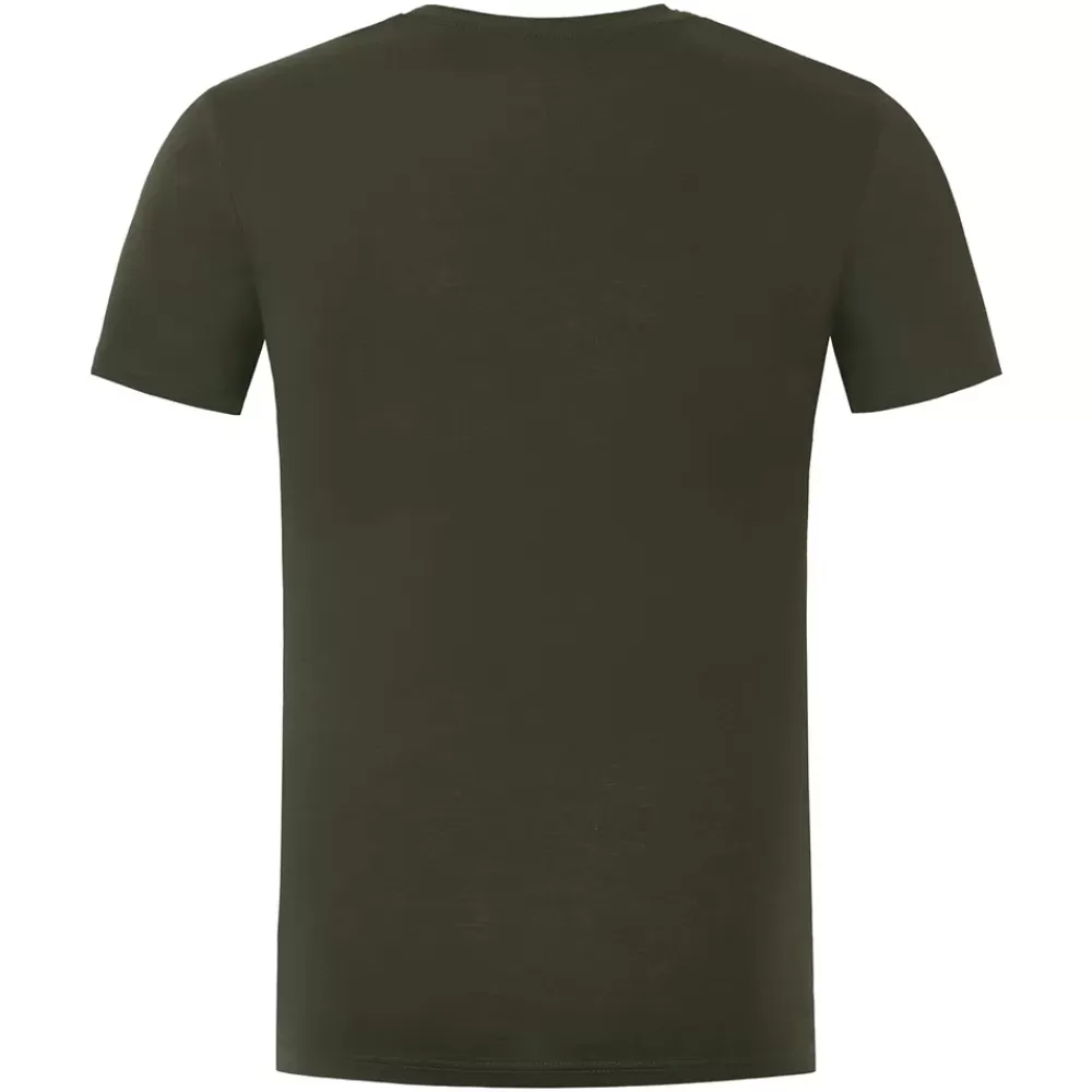 Korda Minimal Dark Olive Fishing T-Shirt- Clothing