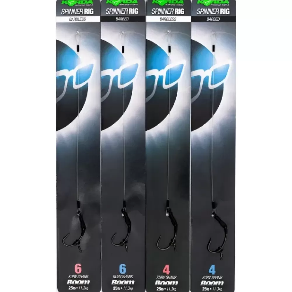 Korda Ready Tied Spinner Rig Kurv Shank- Rigs