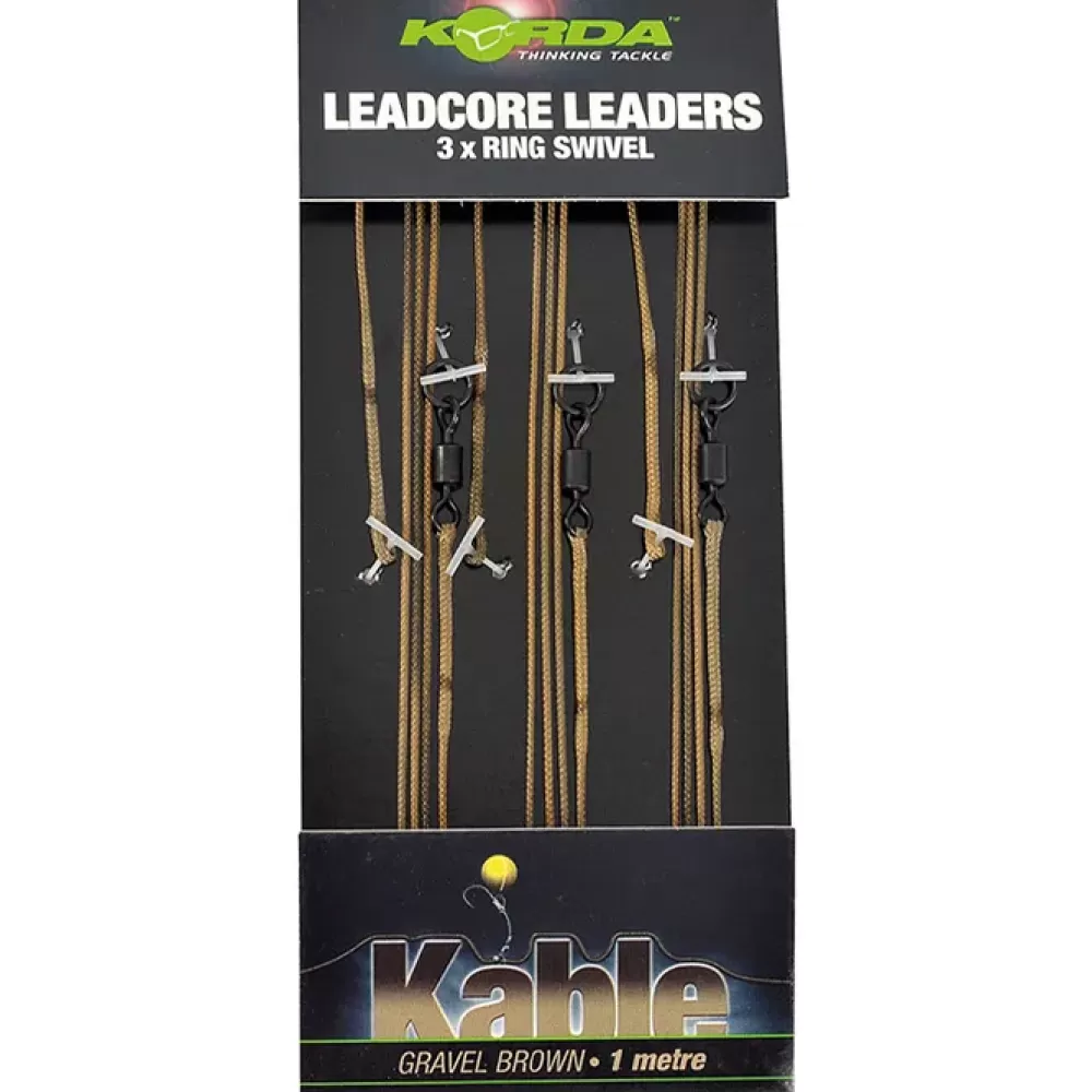 Korda Ring Swivel Leadcore Fishing Leader