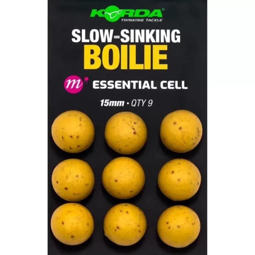 Korda Slow Sinking Boilie - Essential Cell- Bait & Additives