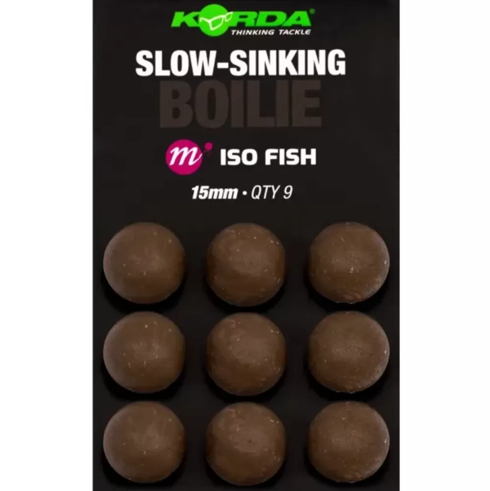 Korda Slow Sinking Boilie - ISO Fish- Bait & Additives