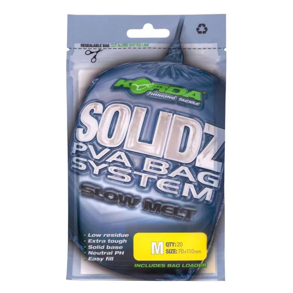 Korda Solidz Slow Melt PVA Bags- Terminal Tackle