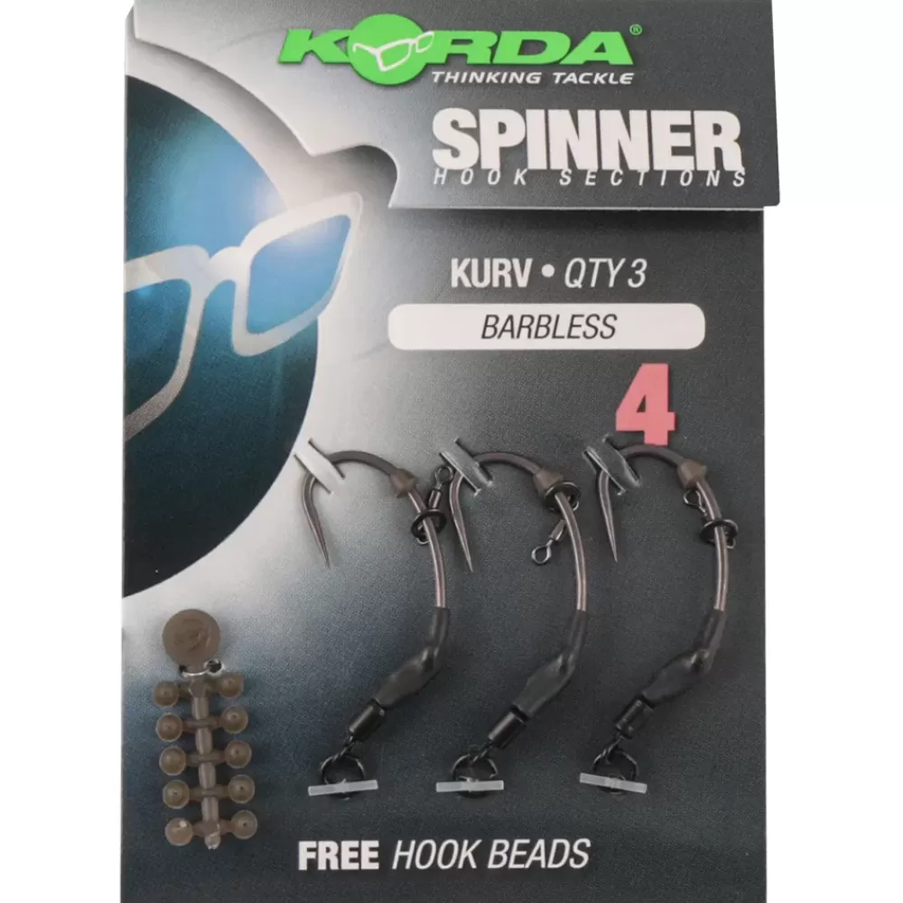 Korda Spinner Hook Sections Kurv- Rigs | Carp Essentials