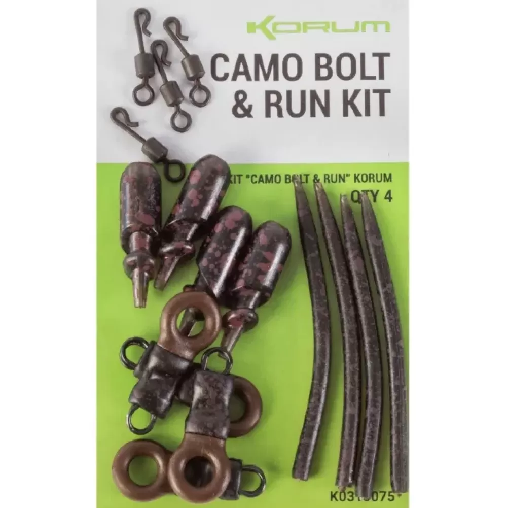 Korum Camo Bolt & Run Fishing Kit Standard