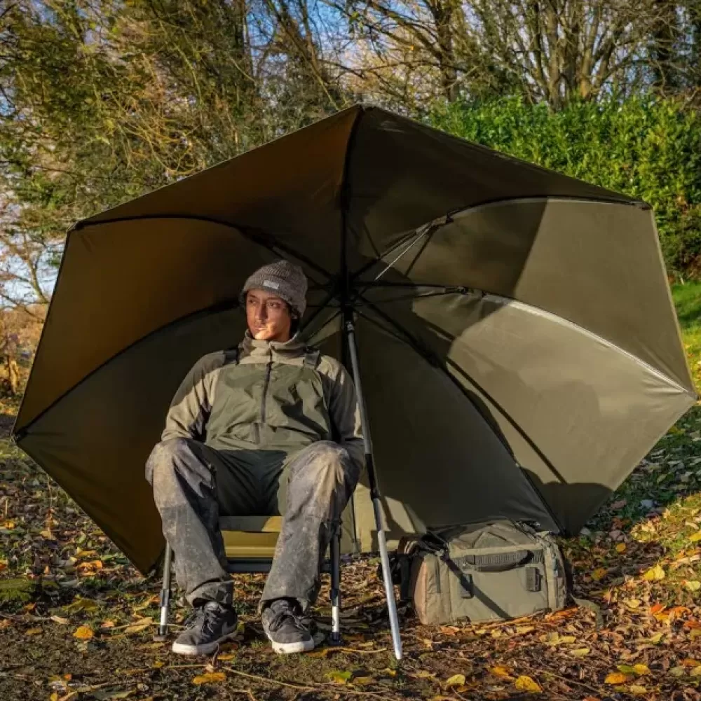 Korum Progress Graphite Brolly 50"