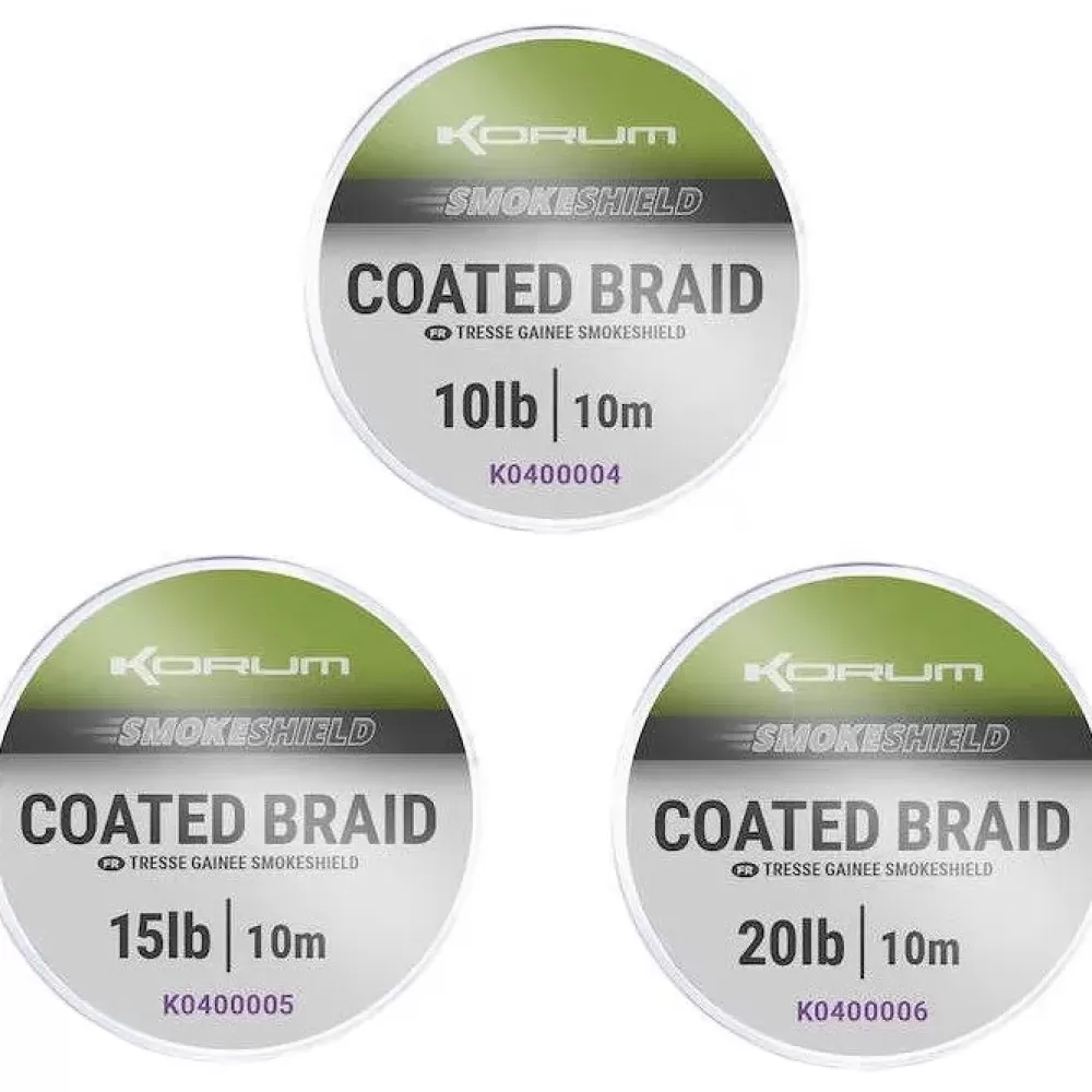 Korum Smokeshield Coated Fishing Braid