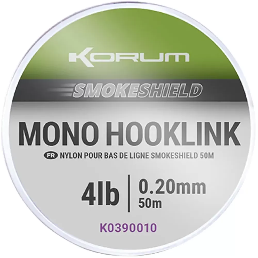 Korum Smokeshield Mono Hooklink 50m