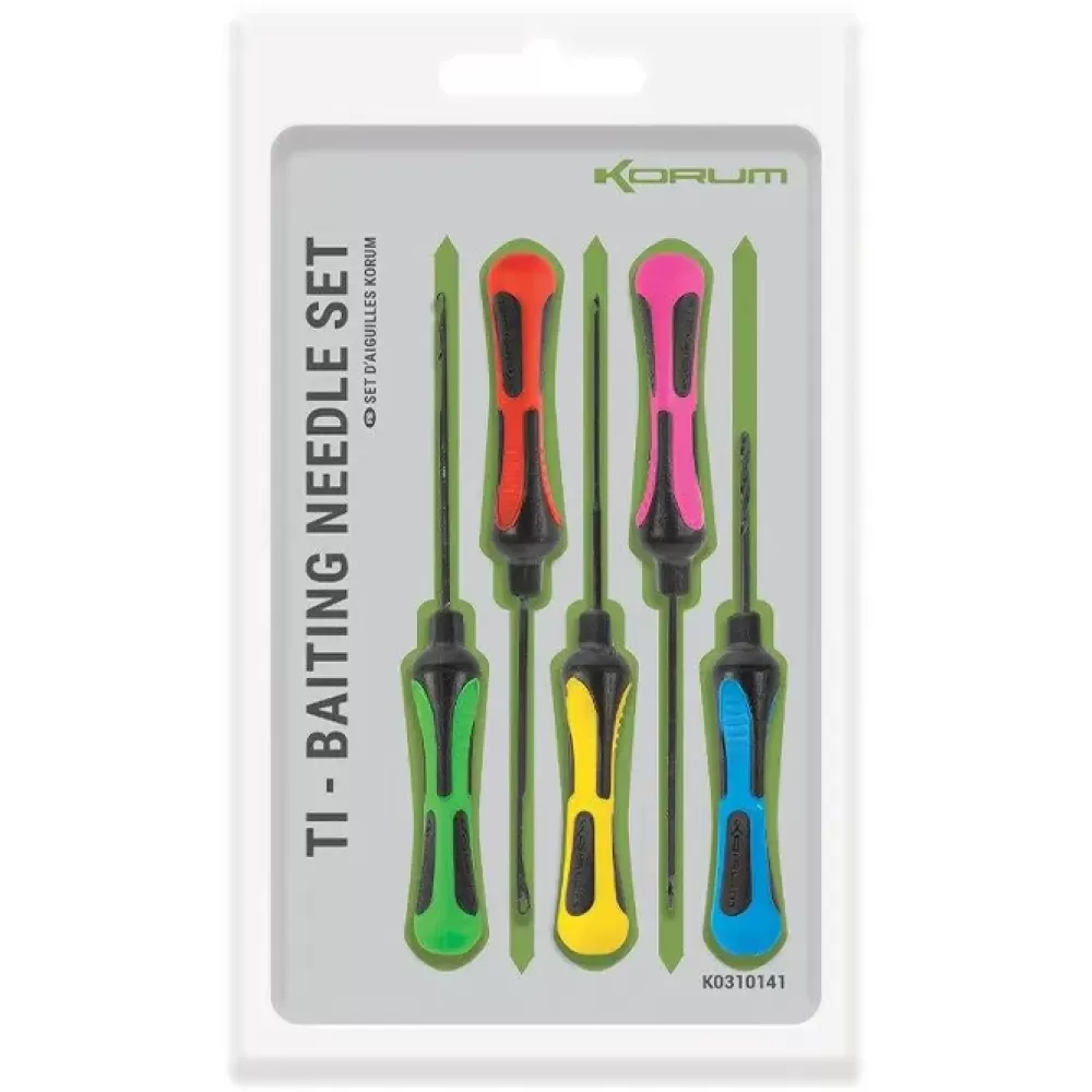 Korum Ti Fishing Baiting Needle Set