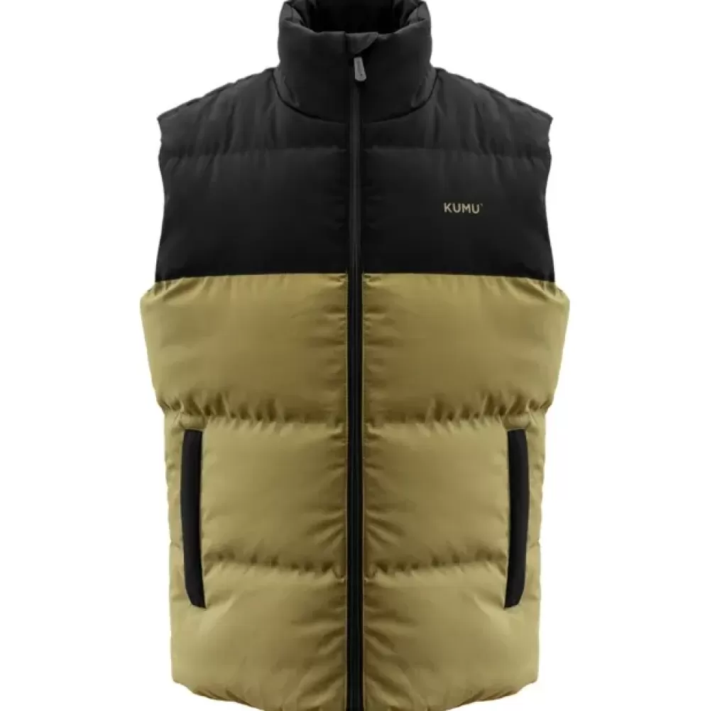 Kumu Capsule Gilet Green- Clothing