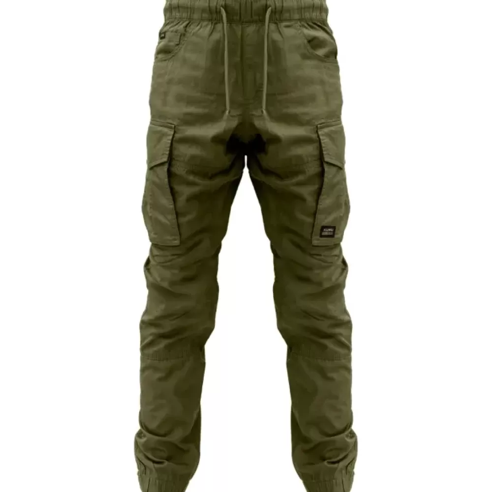 Kumu Cargo Pants Utility Khaki- Clothing