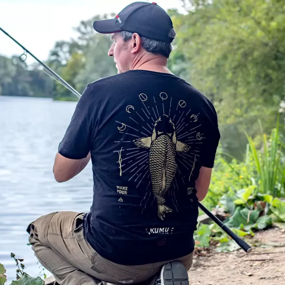 Kumu Make Your Own Luck Fishing T-Shirt- New Arrivals | Clothing