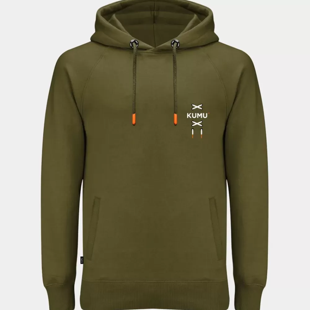 Kumu True Leather Fishing Hoodie- Clothing