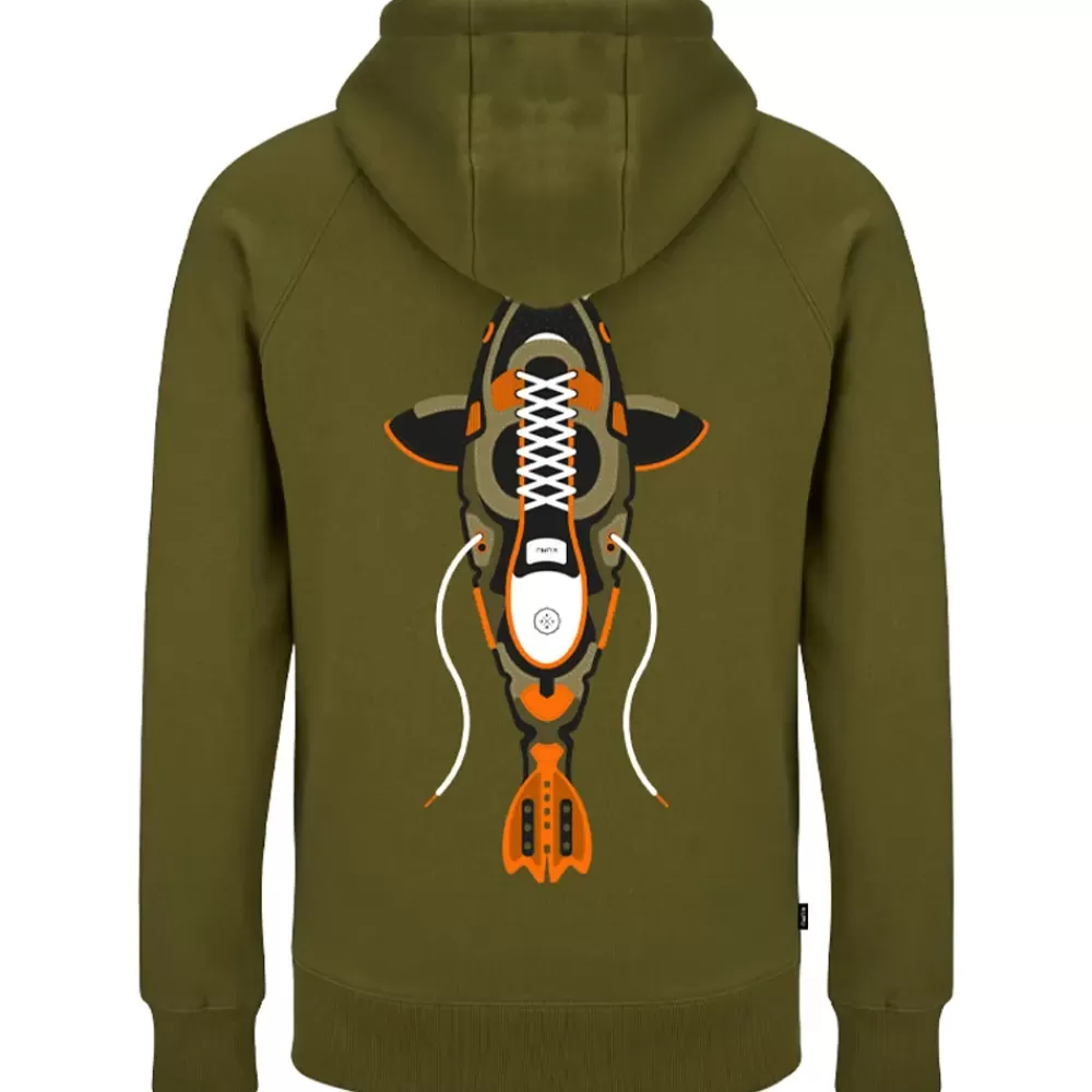 Kumu True Leather Kids Hoodie- Clothing