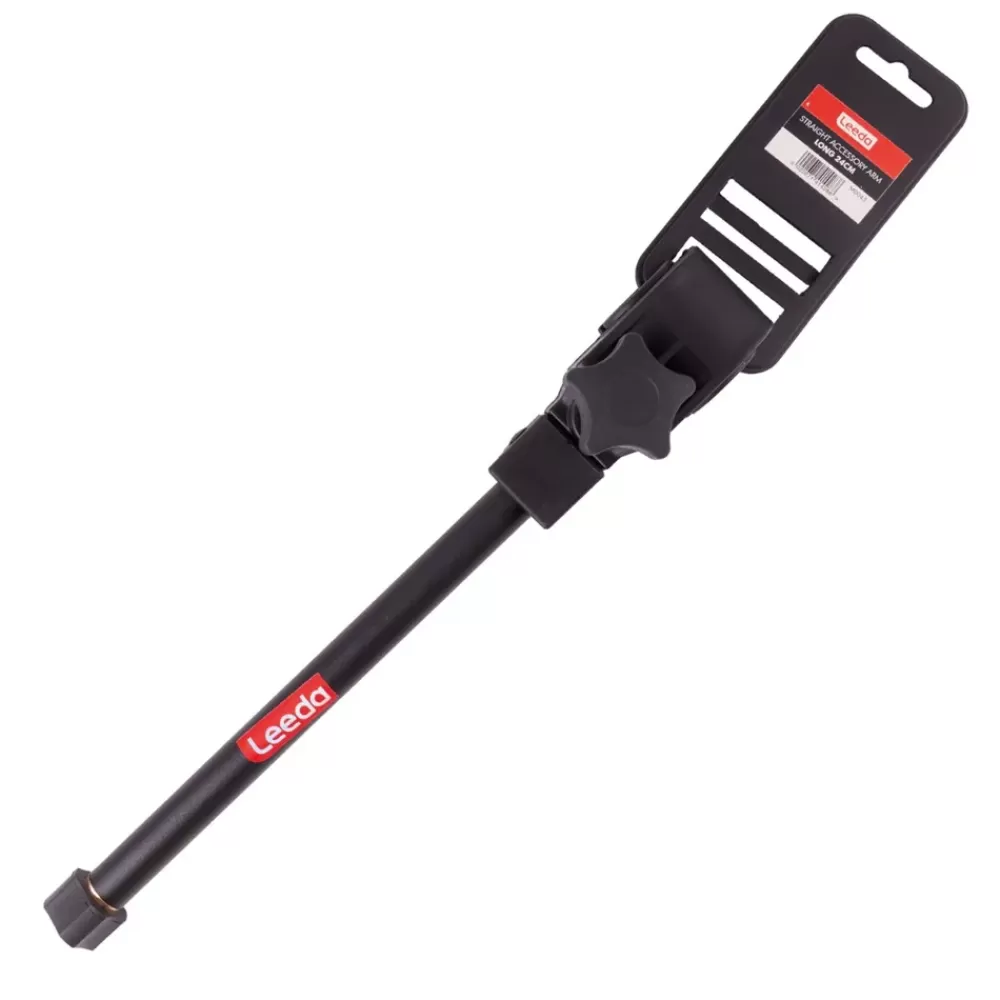 Leeda Straight Accessory Arm Long 24cm