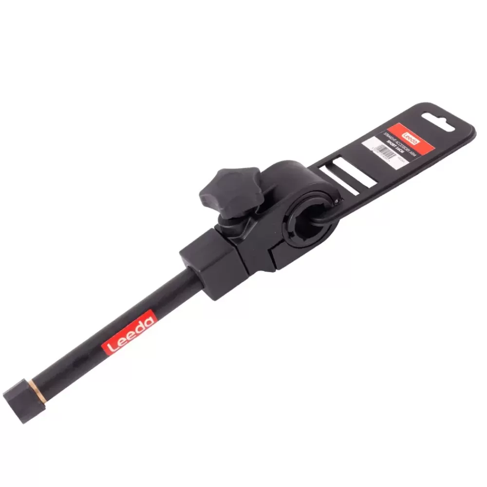 Leeda Straight Accessory Arm Short 16cm