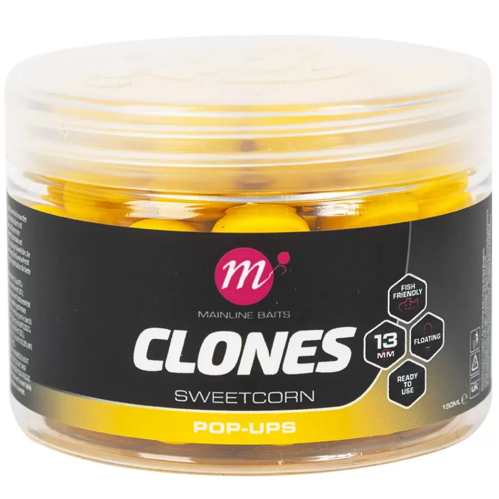Mainline Clones Fishing Pop Ups 13mm- Bait & Additives