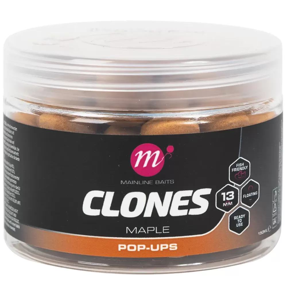 Mainline Clones Fishing Pop Ups 13mm- Bait & Additives