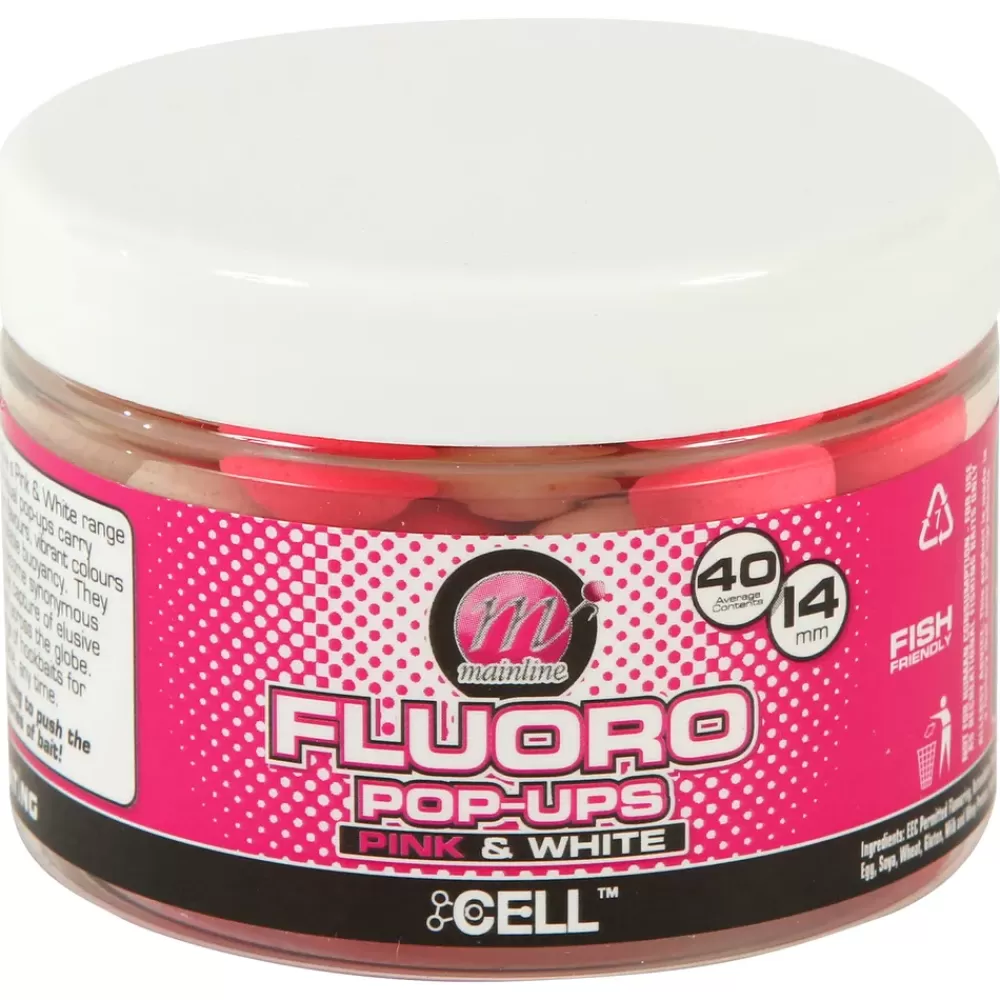 Mainline Fluoro Pop Ups Pink & White