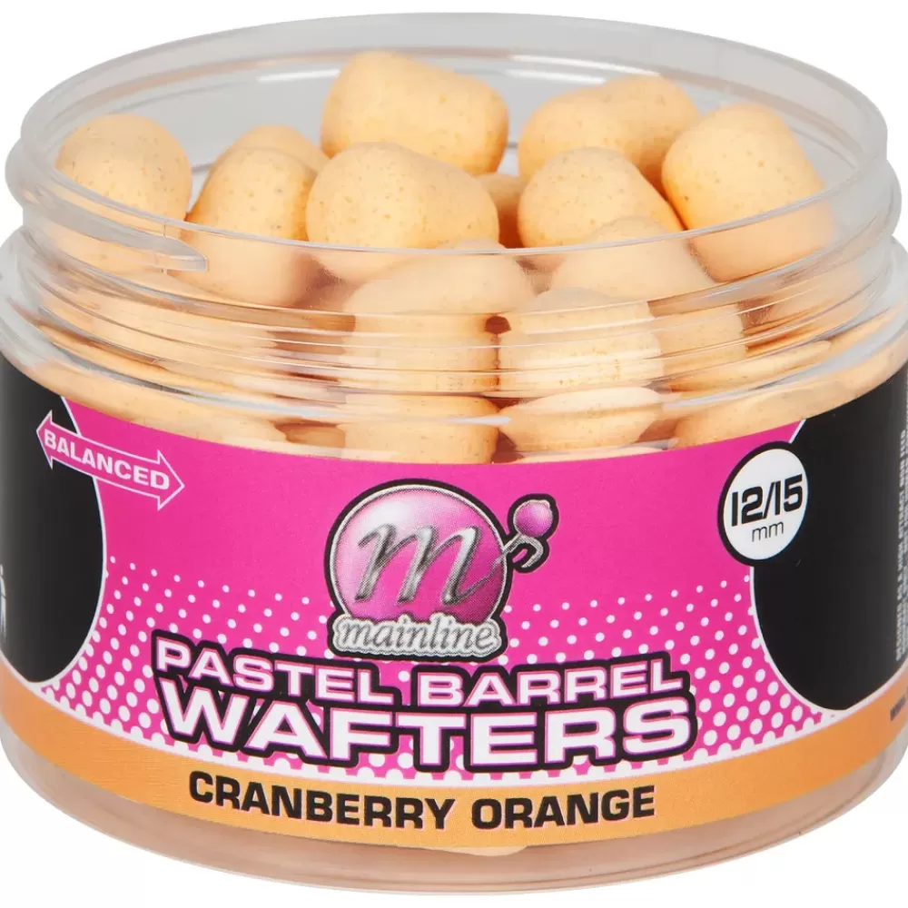 Mainline Pastel Wafter Barrels- Bait & Additives