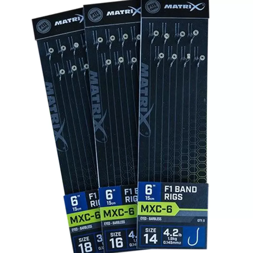 Matrix MXC-6 F1 Band 15cm Fishing Rigs