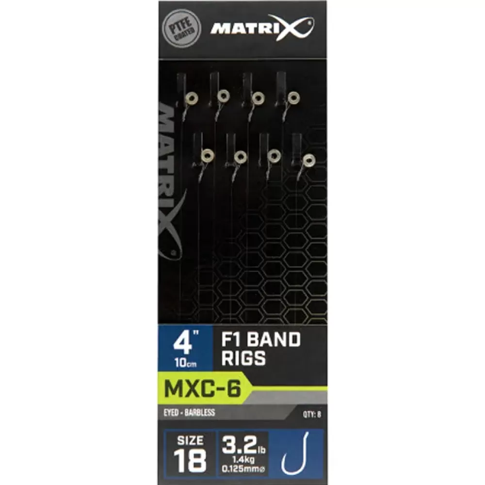 Matrix MXC-6 F1 Band 10cm Fishing Rigs
