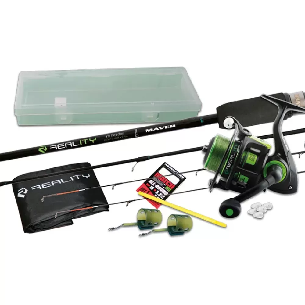 Maver Reality 10ft Feeder Fishing Kit Combo