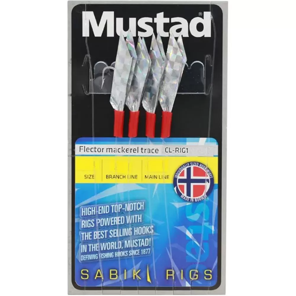 Mustad Flector Mackerel Fishing Traces