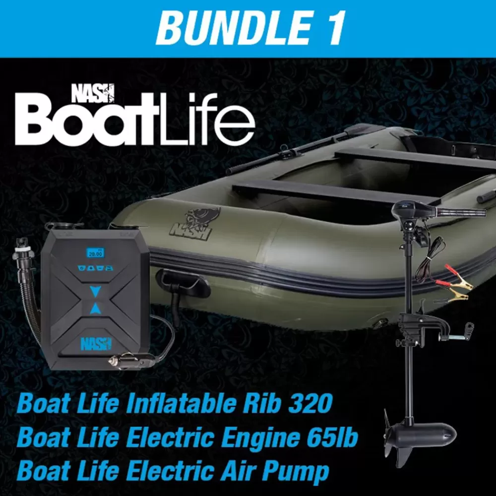 Nash Boat Life Inflatable RIB 320 Bundle- Miscellaneous