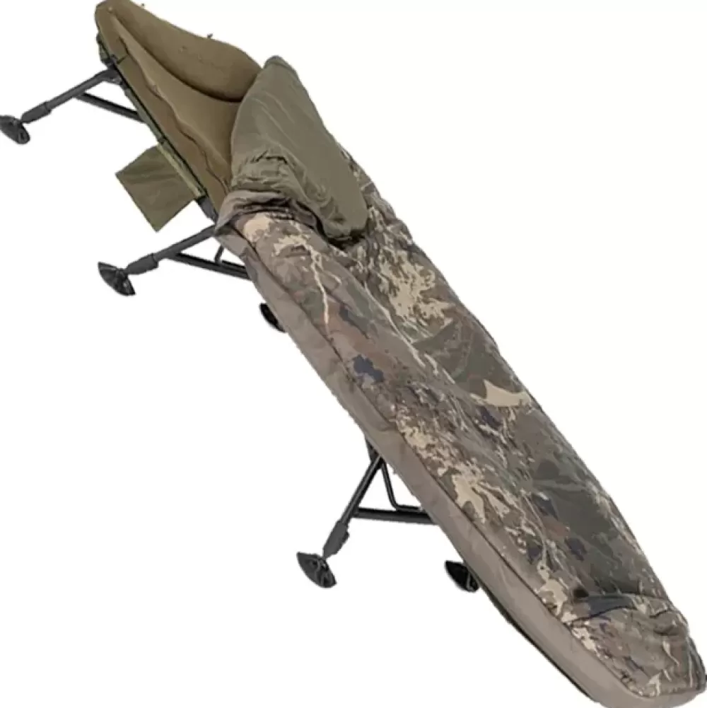 Nash Indulgence HD40 6 Legs Camo Sleep System Bundle- Bundles & Kits | Bedchairs