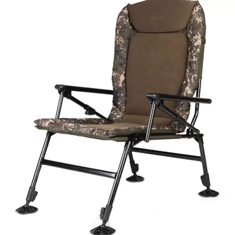 Nash Indulgence Hi-Back Auto Recline Fishing Chair- Chairs