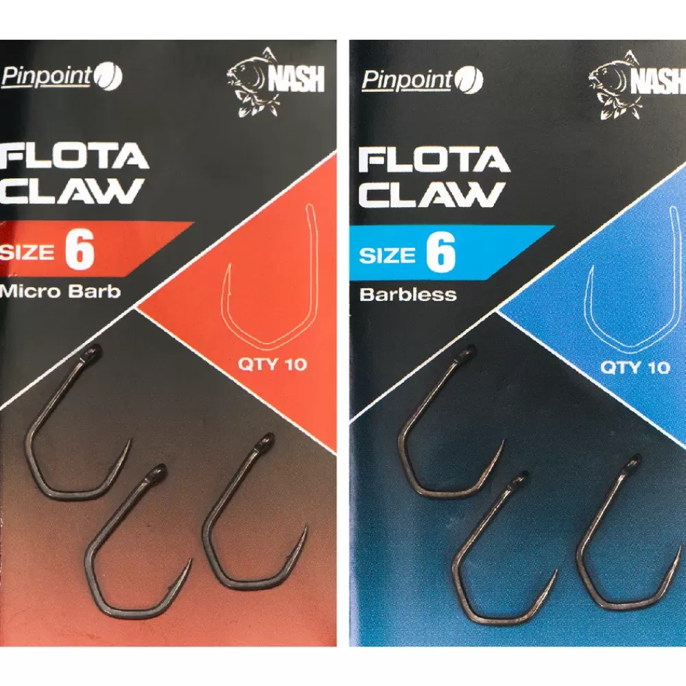 Nash Pinpoint Flota Claw Hooks