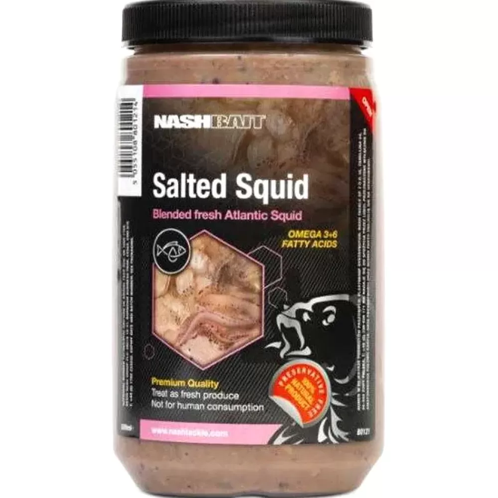 Nash Salted Squid Particle Fishing Liquid 500ml- New Arrivals | Bait & Additives
