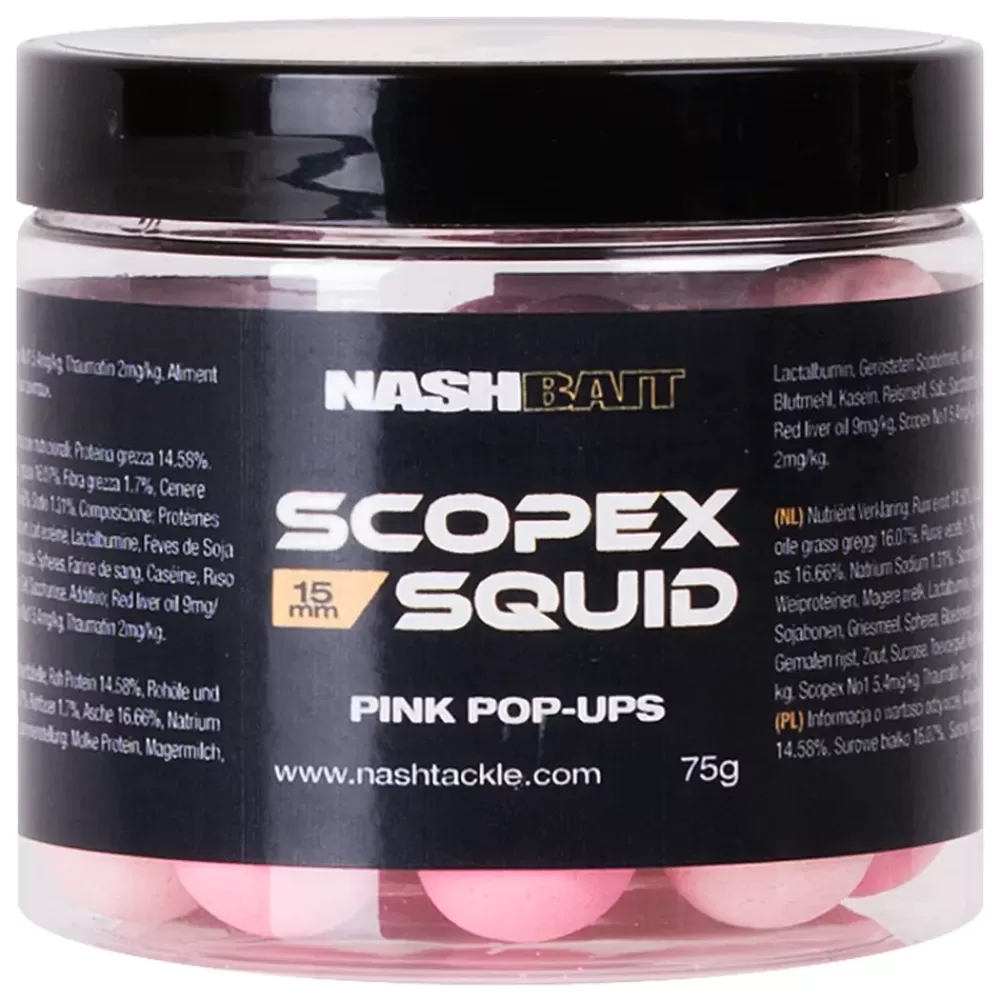 Nash Scopex Squid Airball Pop Ups Pink