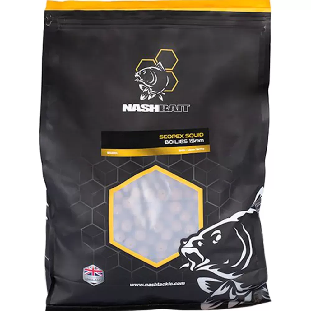 Nash Scopex Squid Boilies- Bait & Additives