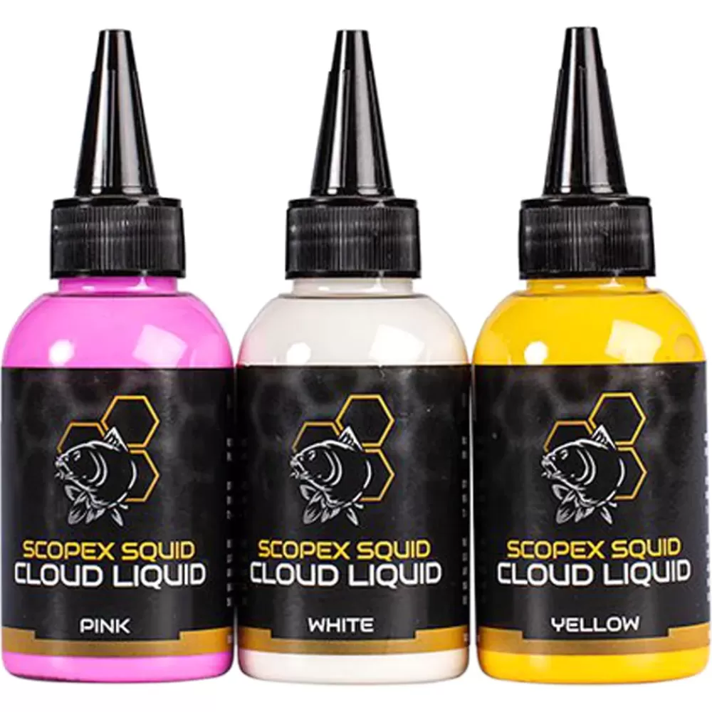 Nash Scopex Squid Cloud Liquid 100ml- Bait & Additives