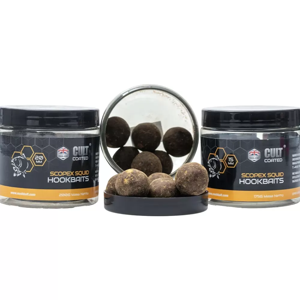 Nash Scopex Squid Cult Coated Hookbaits- Bait & Additives