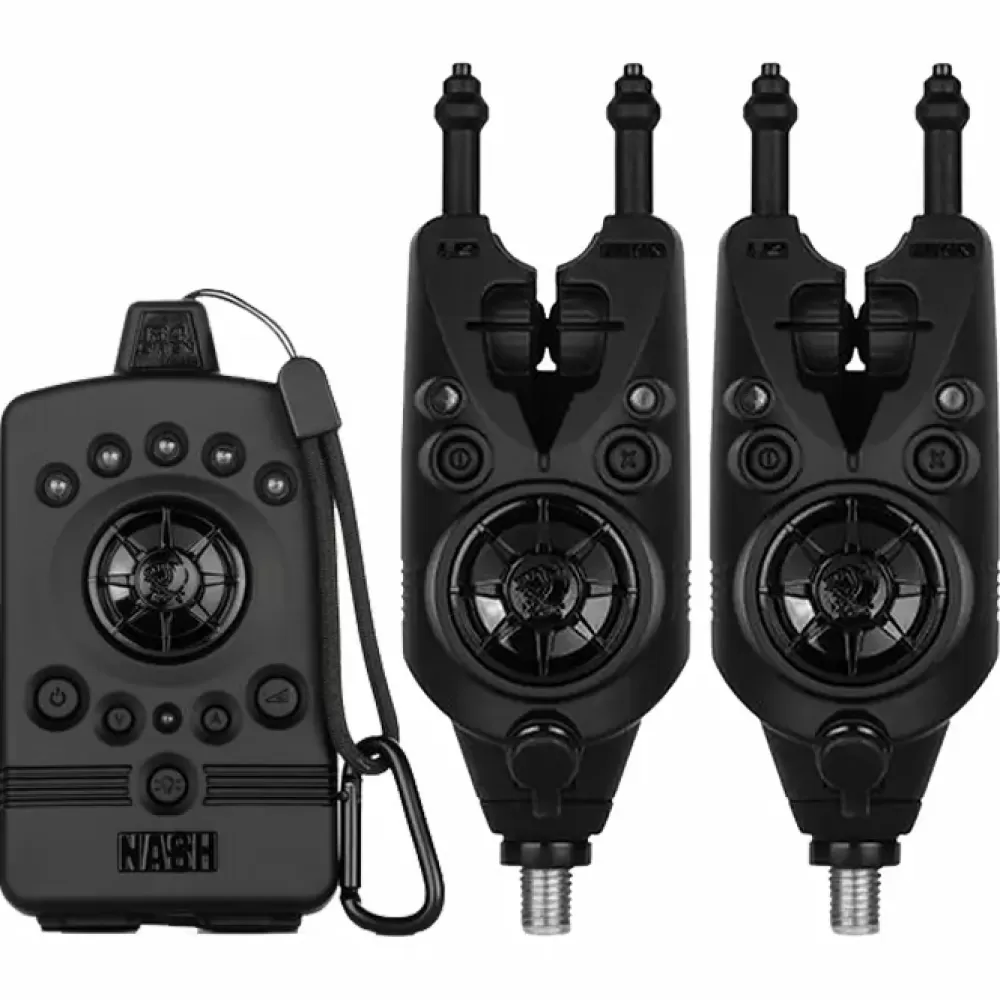 Nash Siren R4 Fishing Bite Alarm Presentation Sets- Carp Essentials | Bite Alarms