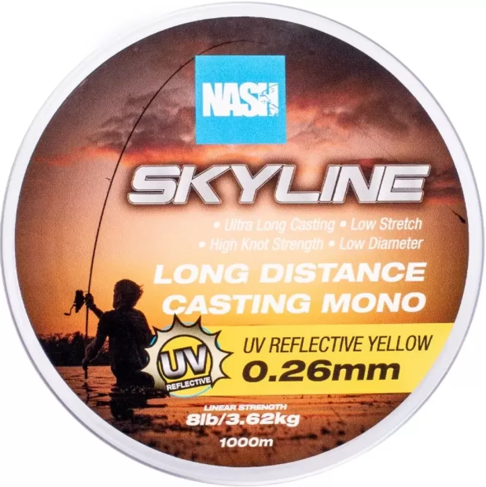 Nash Skyline UV Yellow Mono- Line