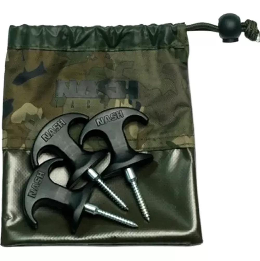 Nash Titan Platform Peg 15 Piece Set- Bivvy Accessories