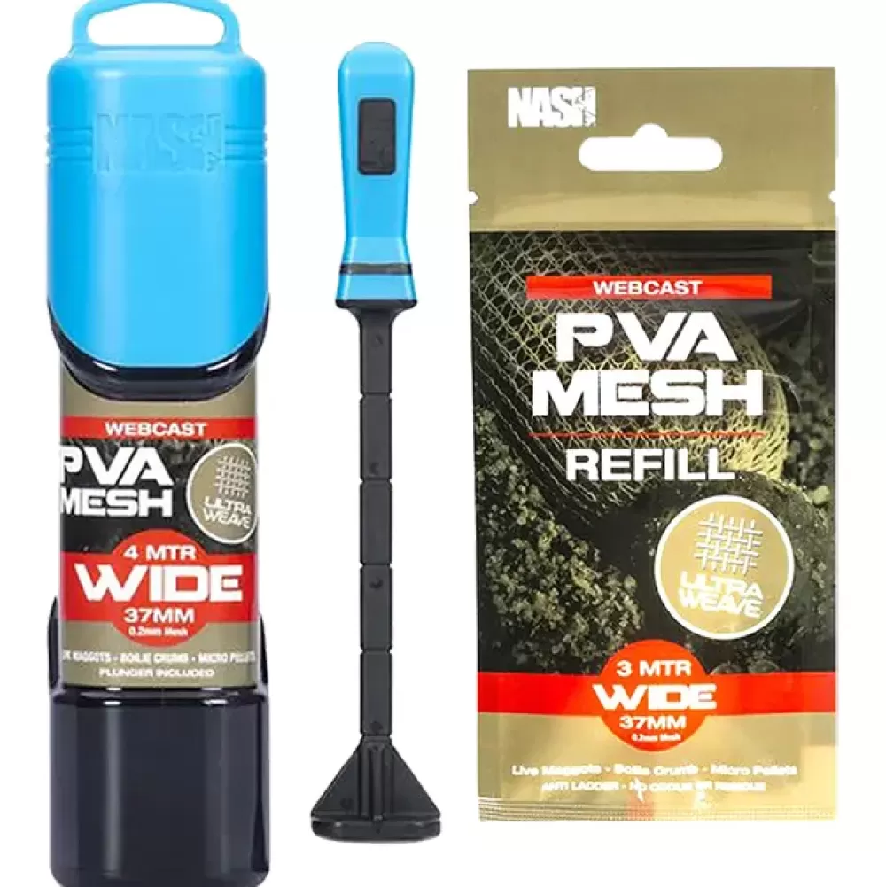 Nash Webcast Ultra Weave PVA Wide Bundle- Terminal Tackle