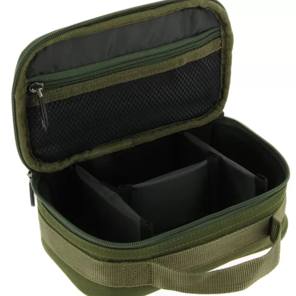 NGT 3 Compartment Rigid Deluxe Lead Bag- Luggage