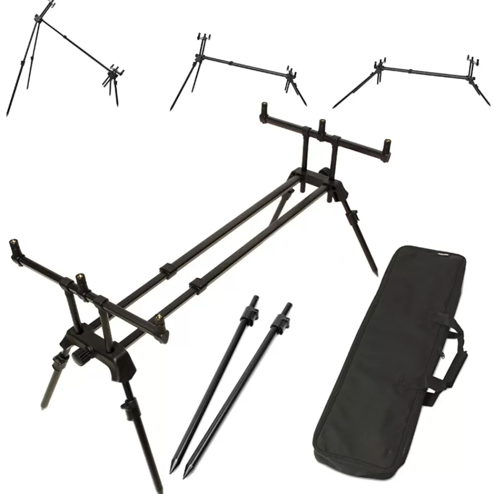 NGT Dual Line PLUS 3 Rod Twin Bar Pod- Rod Pods