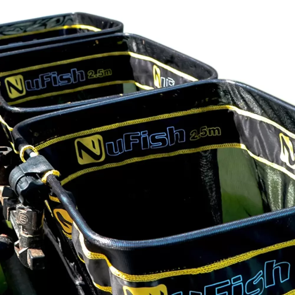 NuFish Triple Fishing Keepnet Pack 2.5m